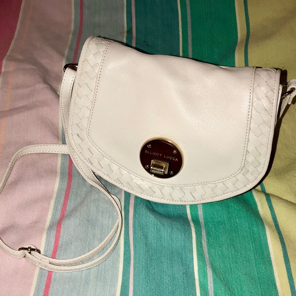 Elliott Lucca leather crossbody bag - Picture 2 of 8